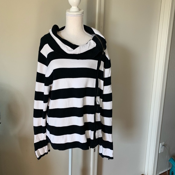 Lane Bryant Jackets & Blazers - Lane Bryant Striped Jacket